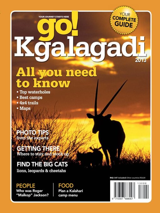 Title details for Go! Kgalagadi by Media 24 Ltd - Available